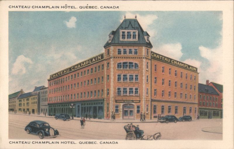 Chateau Champlain Hôtel, Québec Canada Misc. Canada