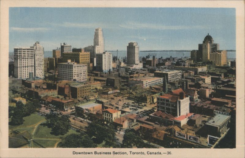 Downtown Business Section, Toronto, Canada Ontario
