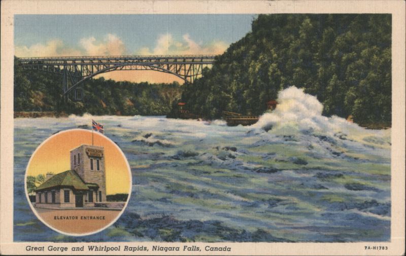 Great Gorge and Whirlpool Rapids, Niagara Falls, Canada