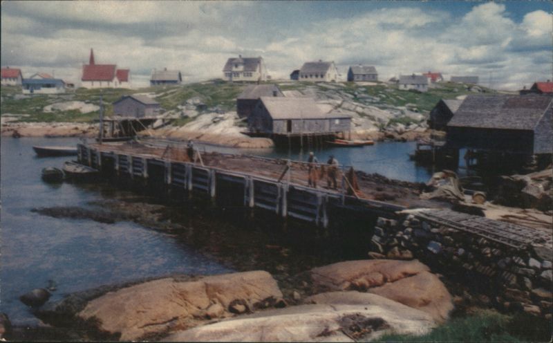 Peggy's Cove Fishing Village, Nova Scotia NS Canada