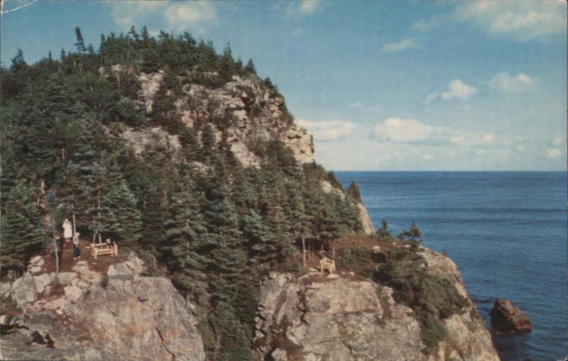 Rugged beauty on the Cabot Trail at Black Brook, NS Canada