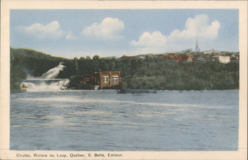 Chutes, Rivière du Loup, Québec QC Canada Quebec