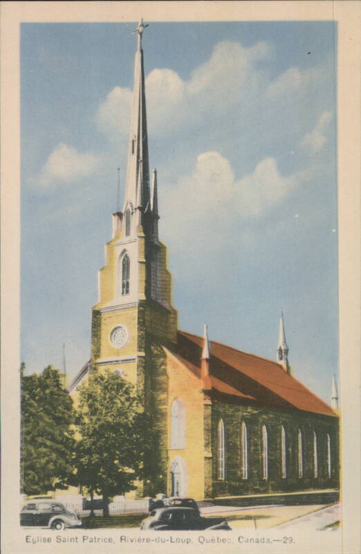 Eglise Saint Patrice, Rivière-du-Loup, Québec QC Canada