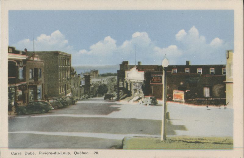 Carré Dubé Street View Rivière-du-Loup QC Canada