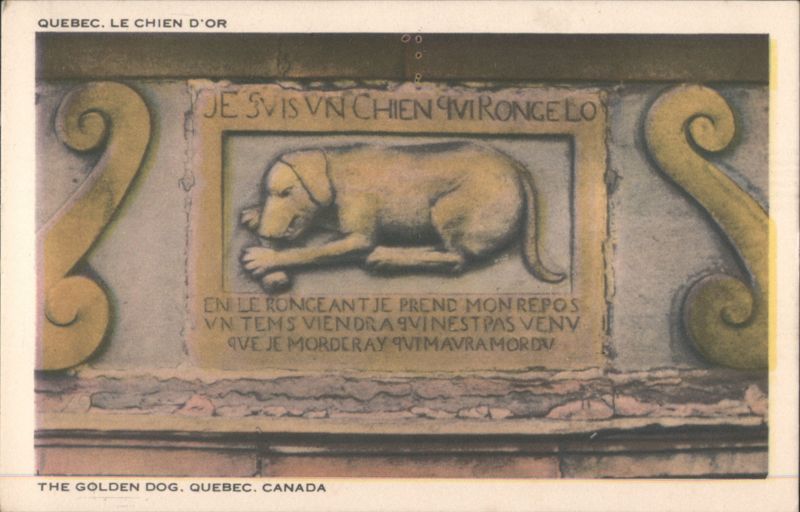 The Golden Dog, Le Chien d'Or, Quebec QC Canada