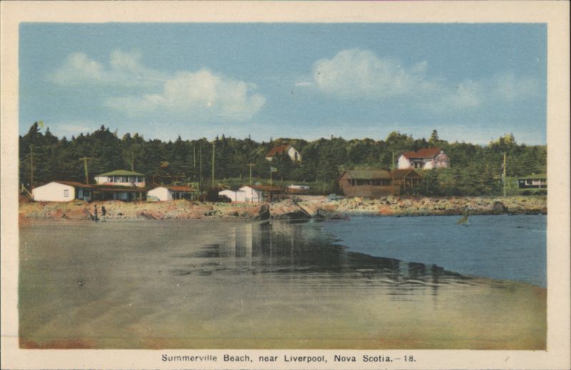 Summerville Beach, near Liverpool NS Canada Nova Scotia