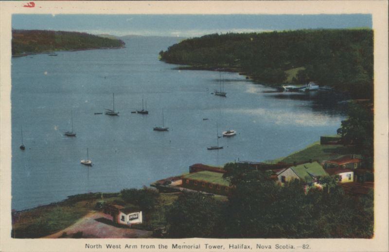 North West Arm from the Memorial Tower Halifax NS Canada
