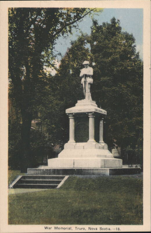 War Memorial Soldier Statue, Truro, Nova Scotia NS Canada