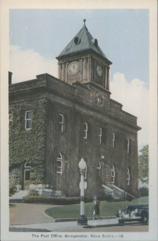 Post Office, Bridgewater, NS Canada Nova Scotia