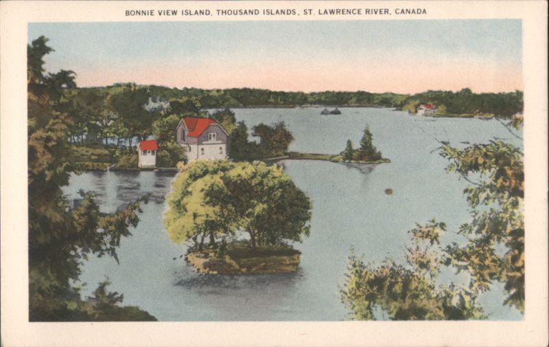 Bonnie View Island, Thousand Islands, St. Lawrence River Canada
