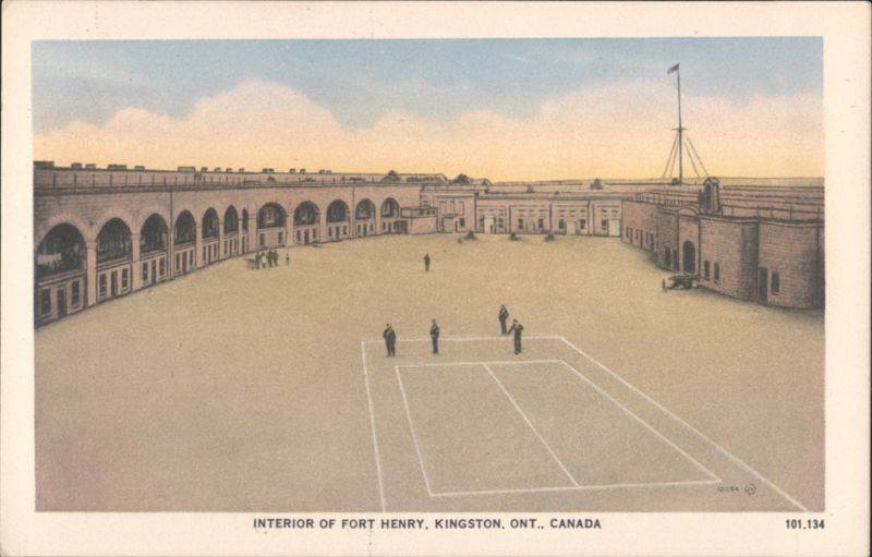 Fort Henry Interior, Kingston, ON, Canada Ontario
