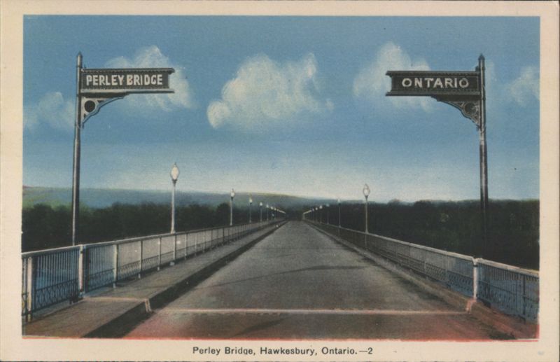 Perley Bridge, Hawkesbury, ON Canada Ontario