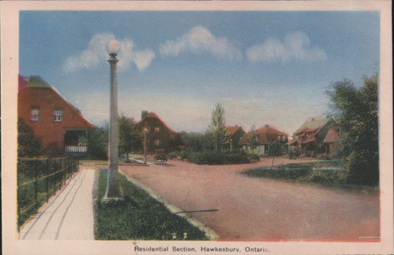 Residential Section, Hawkesbury, ON Canada Ontario