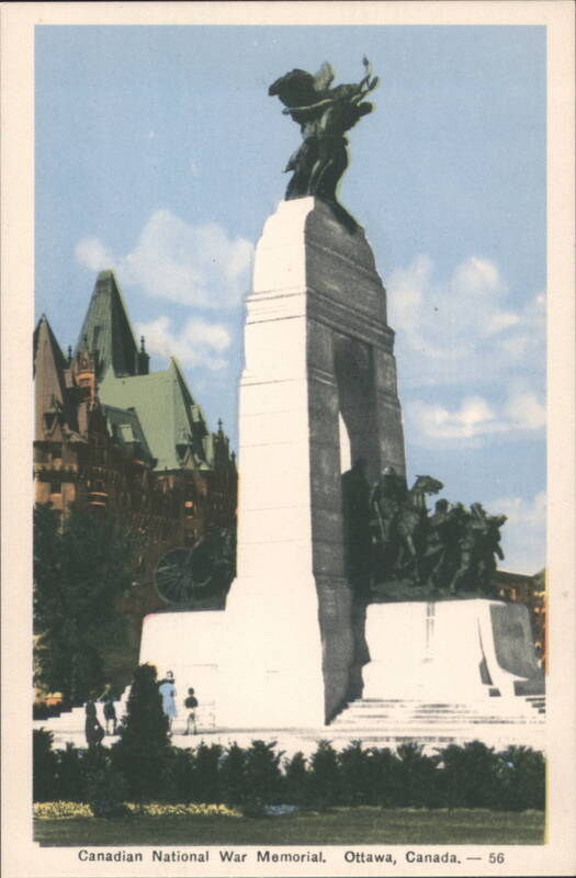 Canadian National War Memorial, Parliament Hill Ottawa Canada