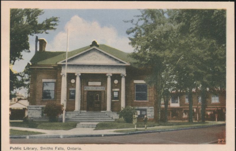 Public Library, Smiths Falls, ON Canada Ontario