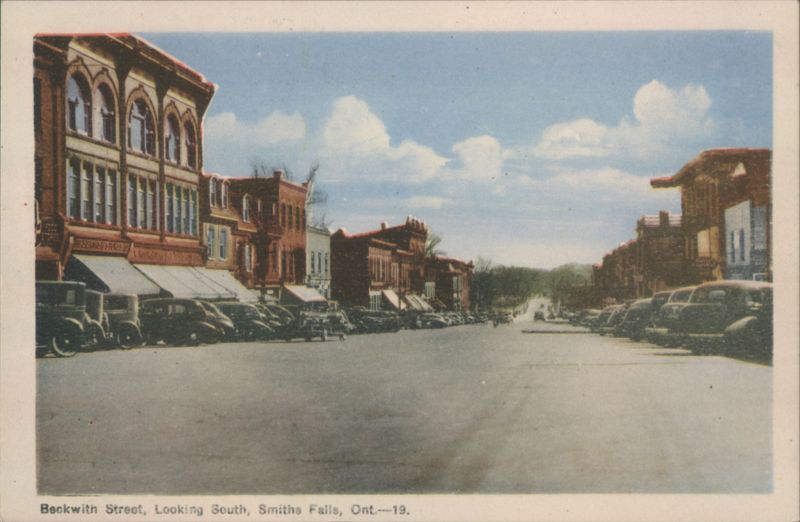 Beckwith Street Looking South, Smiths Falls, ON Canada