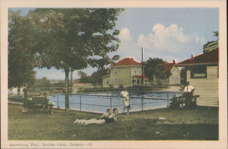 Swimming Pool, Smiths Falls, Ontario Canada