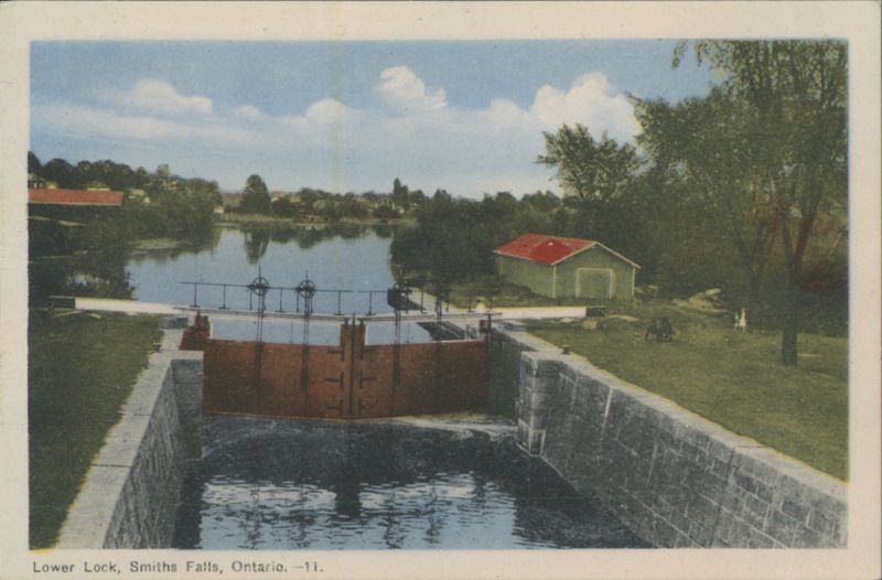 Lower Lock, Smiths Falls, Ontario Canada