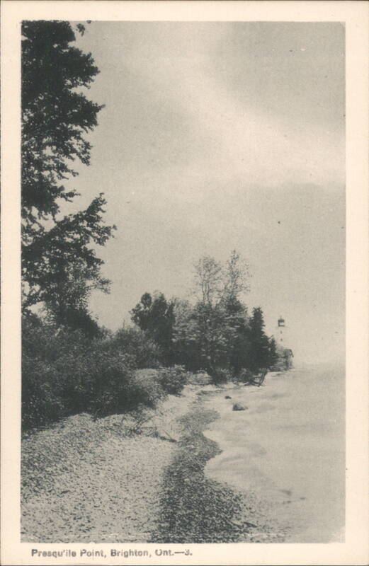 Presqu'ile Point Lighthouse & Shoreline Brighton Canada
