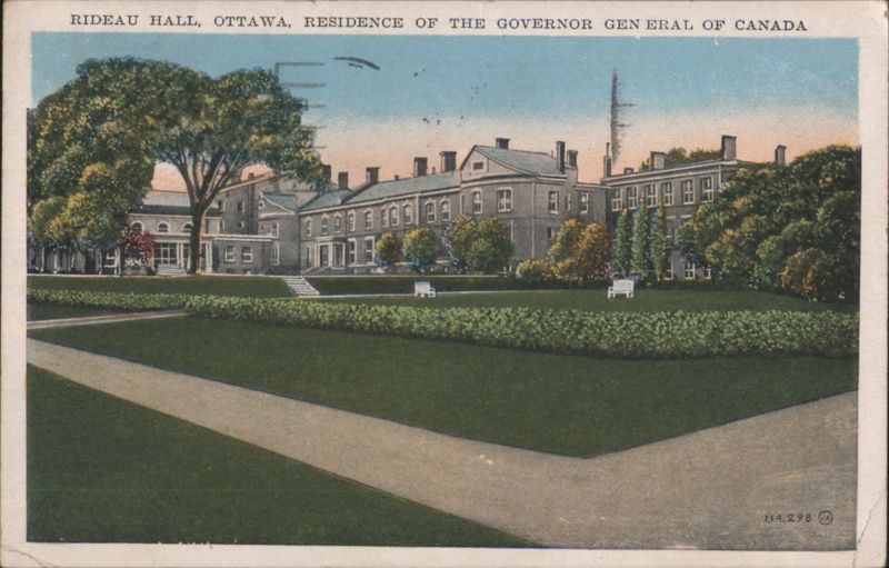 Rideau Hall, Residence of the Governor General of Canada Ottawa ON