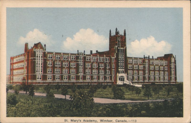 St. Mary's Academy, Windsor, Canada Misc. Canada