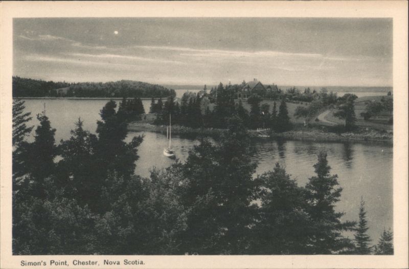Simon's Point, Chester - Waterfront Estate & Sailboat NS Canada