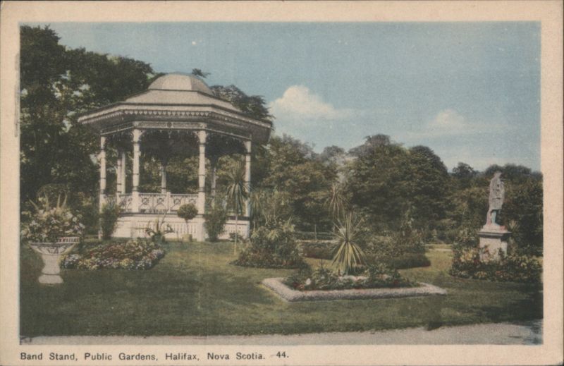 Band Stand, Public Gardens, Halifax, Nova Scotia Canada