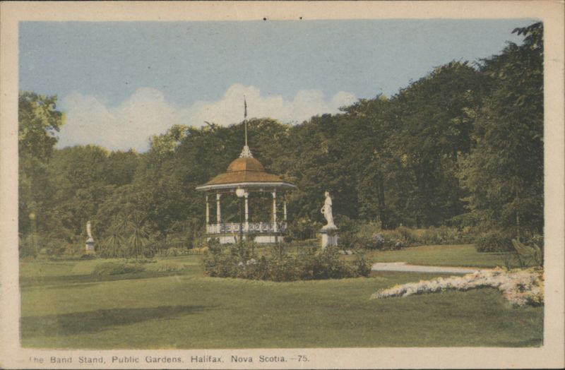 Band Stand, Public Gardens, Halifax, Nova Scotia Canada