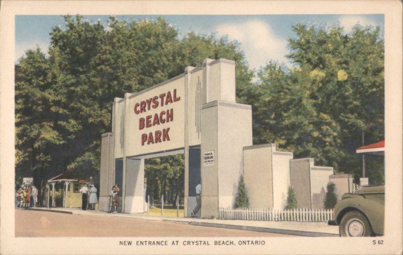 Crystal Beach Park New Entrance ON Canada Ontario