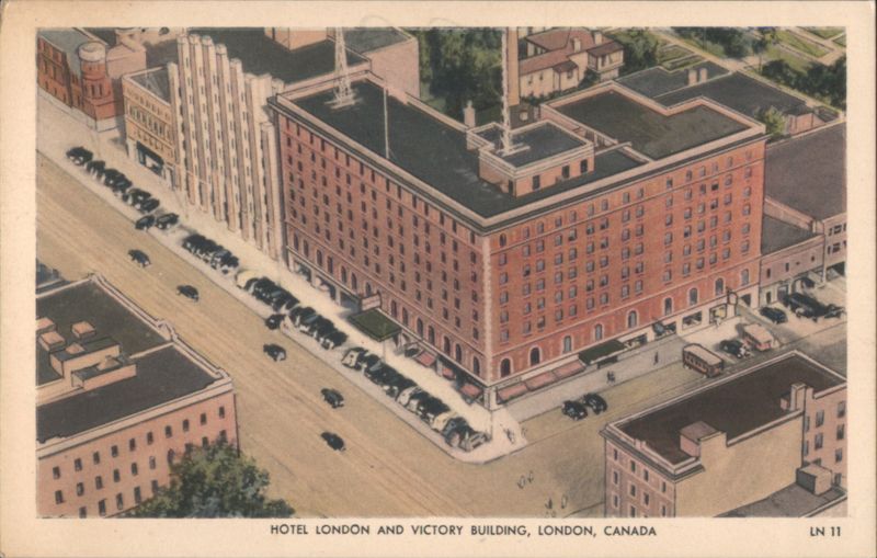 Hotel London and Victory Building Canada Ontario