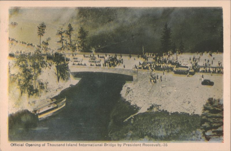 Official Opening Thousand Island International Bridge Canada