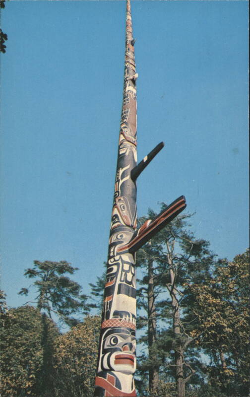 World's Tallest Totem Pole, Beacon Hill Park, Victoria BC Canada