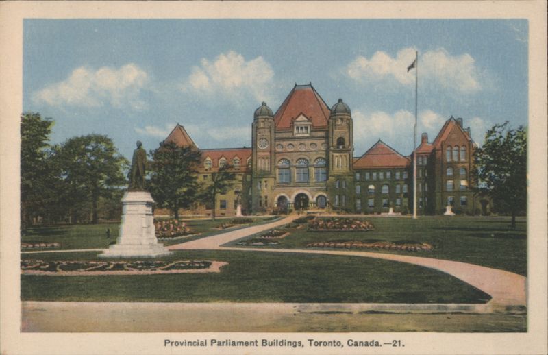 Provincial Parliament Buildings, Toronto Canada Ontario