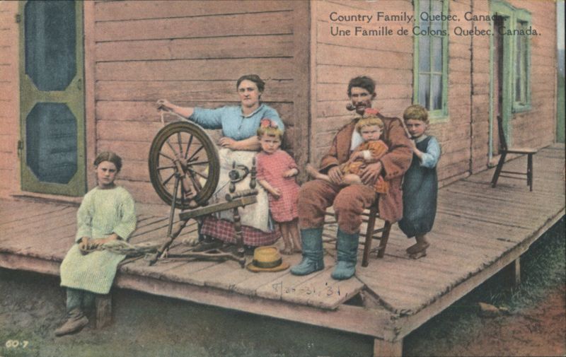 Country Family, Quebec, Canada QC