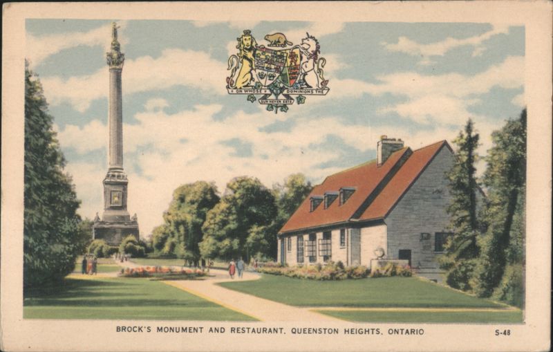 Brock's Monument & Restaurant, Queenston Heights Canada