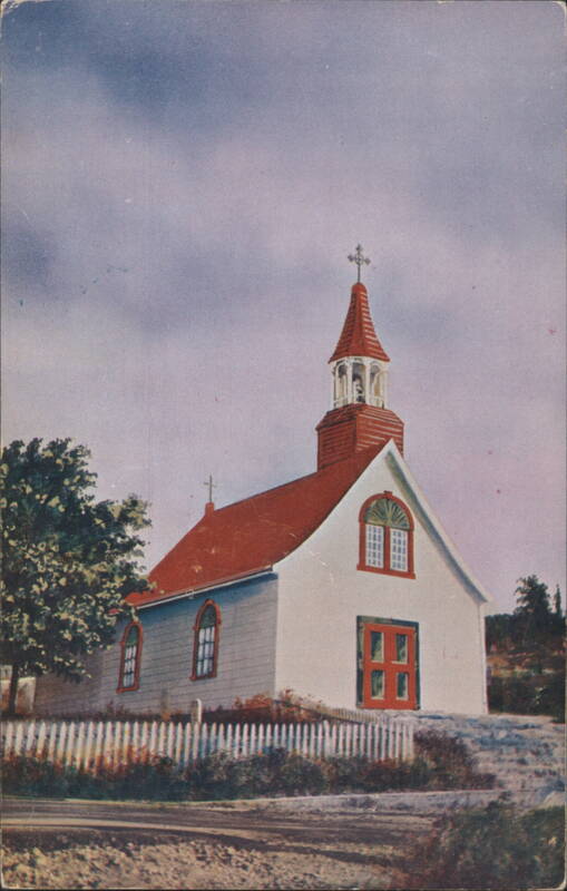 Old Indian Church, Tadoussac, QC, Canada Quebec