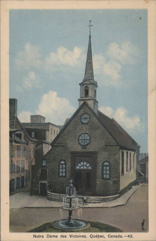 Notre Dame des Victoires, Québec, Canada QC Quebec