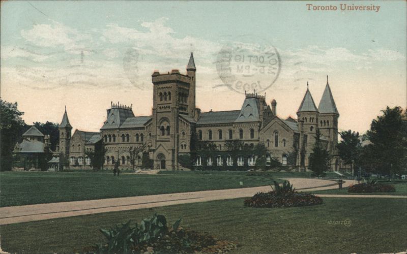Toronto University Main Building Canada Misc. Canada
