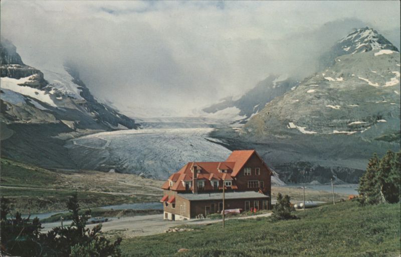 Columbia Icefield Chalet Athabasca Glacier Banff Jasper Hwy Canada