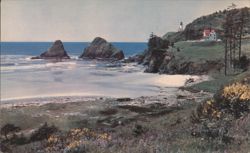 Typical Scene of the Gaspé Peninsula Postcard