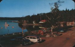 Braemar Lodge, Lake Ellenwood, Yarmouth, NS, Canada Postcard