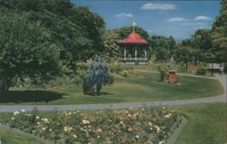 Public Gardens, Gazebo, Halifax, NS Postcard