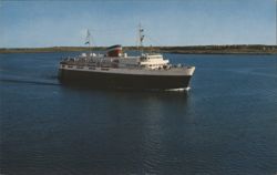 Motor Vessel Bluenose Car Ferry, Yarmouth NS to Bar Harbor ME Postcard