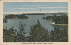 Charming View of the Thousand Islands Postcard