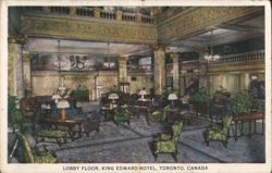 King Edward Hotel Lobby Floor, Toronto Postcard