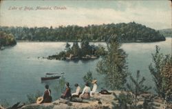 Lake of Bays, Muskoka, Canada Postcard