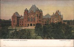 Ontario Parliament Buildings, Toronto Postcard