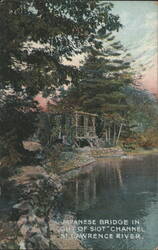 Japanese Bridge, St. Lawrence River Postcard
