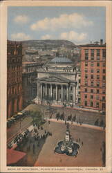 Bank of Montreal, Place d'Armes Postcard