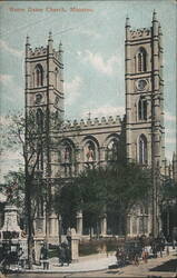 Notre Dame Church, Montreal Postcard